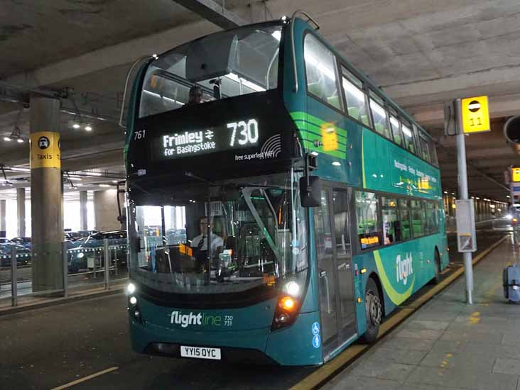 Reading Buses Alexander Dennis Enviro400MMC 761 Flightline